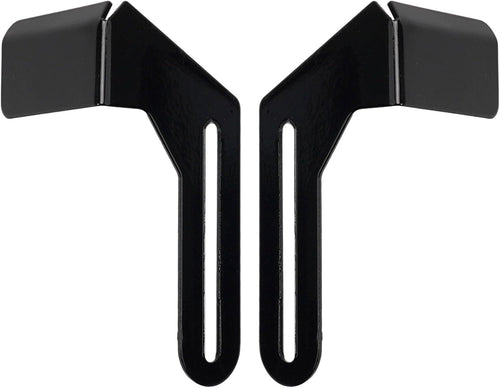 2 Pcs Grinder Backing Plate Washer Pad, Grinder Tool Rest Replacement Metal Backing Plate Washer Pad for Safety Guard Shield Set 126X56Mm for 150/200 Type Grinder Black