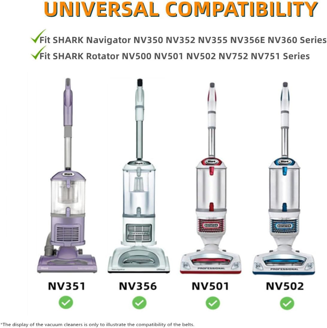 JEDELEOS Vacuum Attachment Kit for Shark Navigator NV351 NV352 NV356E NV357 NV360 and Rotator NV501 NV502 NV503 NV505 Upright Cleaner Series, 1 1/4" Accessories Set Brush Tool