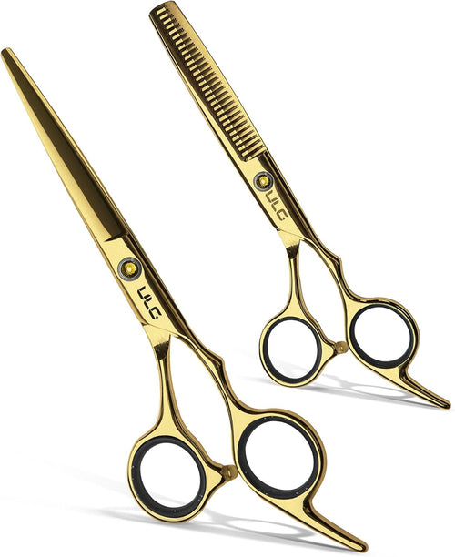 Hair Cutting Scissors Thinning Shears Kit ULG Professional Barber