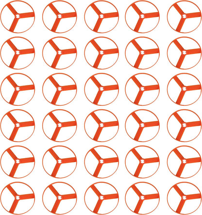 Zoom-O Flying Disc Launcher Refill Pack | Set of 30 Extra Discs