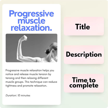 CATCHYOURDREAMS Somatic Therapy Exercise Cards: 42 Simple Practices to Reduce Stress, Release Tension, and Reconnect with Your Body Anytime, Anywhere