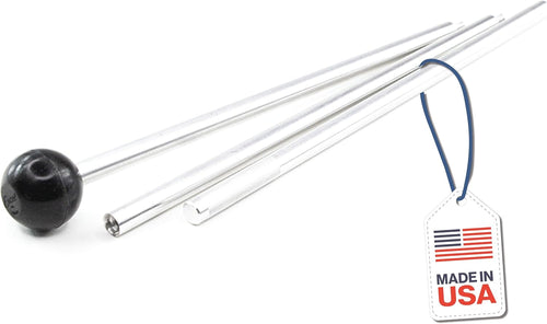 Mahl Stick Artist Hand Rest for Painting – 30" Aluminum Painter Hand Rest Tool with Rubber Tip & Grip – Lightweight 3-Section Canvas & Easel Support Rod for Fine Detail Work – Excel Blades