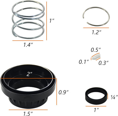 WP285170 Dishwasher Faucet Adapter 285170 Collar Kit Fit Replacement for Whirlpool Replace 3249 AH334438 PS334438