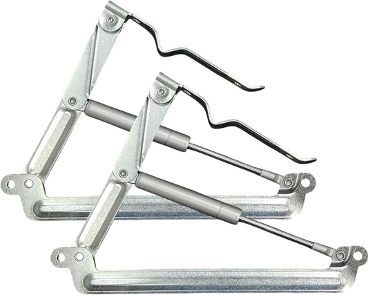 Hydraulic Piston Hinge Lid Close Bracket Replacement for Keter Store It Out Midi SIO Prime Storage Shed W26P Gas Strut, Pack of 2