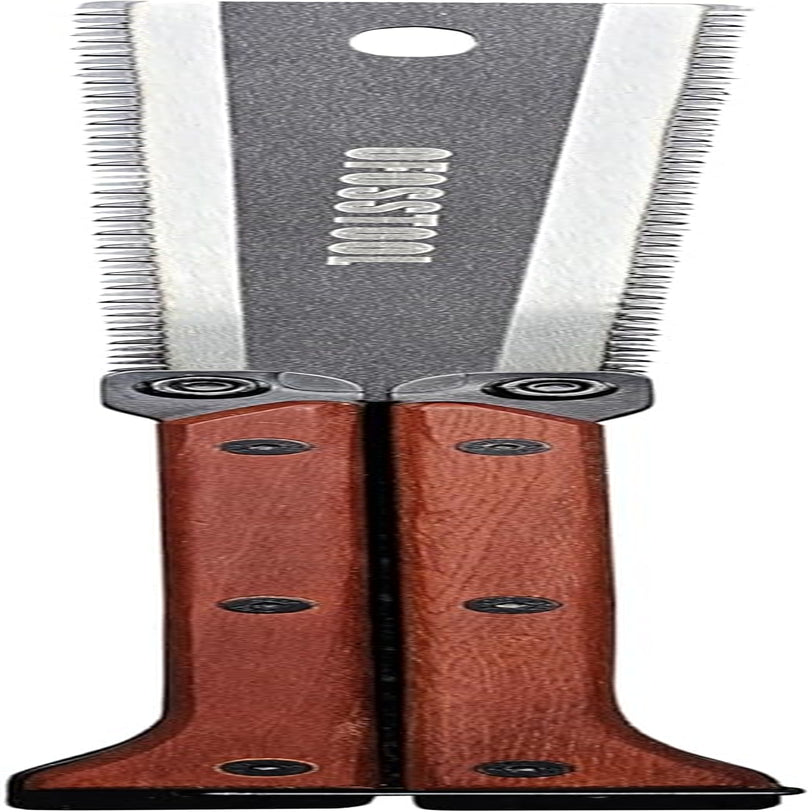 Folding Saw, 5.5“Japanese Pull Saw,Wood Saw SK5 Double Edge Pull Saw, Flush Cut Wood Saw for Camping Gardening Carpentry, Bushcraft Survival Tool Cool Gadgets Gifts for He
