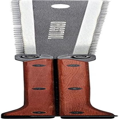 Folding Saw, 5.5“Japanese Pull Saw,Wood Saw SK5 Double Edge Pull Saw, Flush Cut Wood Saw for Camping Gardening Carpentry, Bushcraft Survival Tool Cool Gadgets Gifts for He
