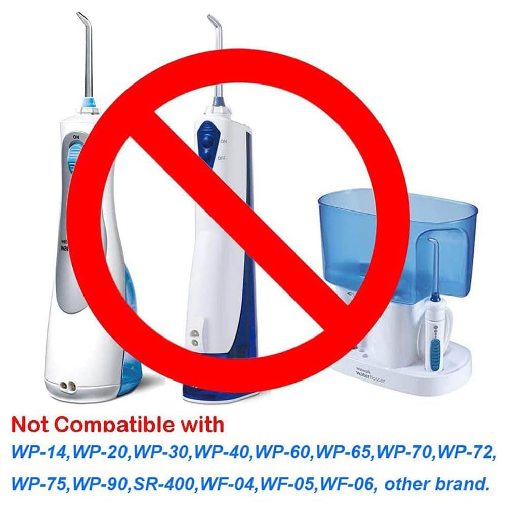 4 Pcs Replacement Tips for Waterpik Water Flosser,Replacement Heads for Waterpik Water Flossers Other Brand Oral Irrigators,Replacement Classic Jet Tips(Black,Blue,Purple,Green).