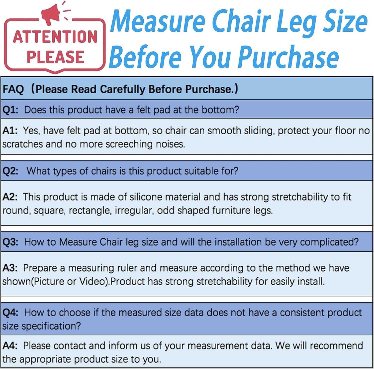 Extra Small Silicone Chair Leg Floor Protectors with Felt, FIT 19/32” to 15/16” Glide Chair Leg Caps Silicon Furniture Leg Feet Cover Bottom Slide Protect Hardwood Floors No Scratches No Noise 24 Pack