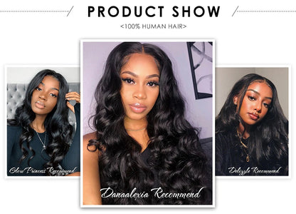 Beautyforever Body Wave Virgin Human Hair Bundles Deep Wave Thick 12A Brazilian Raw Virgin Hair Weave Straight 3/4 Bundles