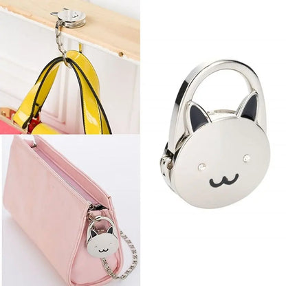 Portable Unique Accessories Foldable Tableside Bag Hook Handbag Hanger Holder Purse Hanging Hooks