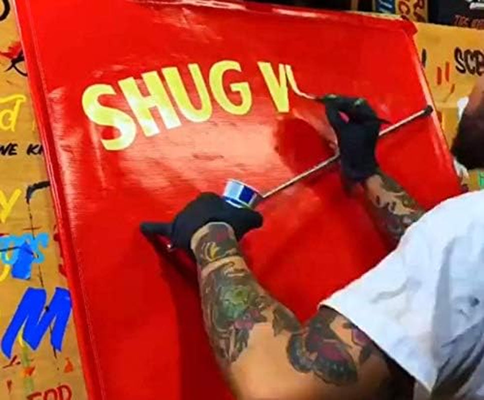Mahl Stick Artist Hand Rest for Painting – 30" Aluminum Painter Hand Rest Tool with Rubber Tip & Grip – Lightweight 3-Section Canvas & Easel Support Rod for Fine Detail Work – Excel Blades