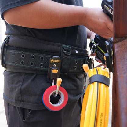 KUNN Tool Holster - Tool Belt Hook Cordless Drill Holder Single,Strong Clip,Tool Belt Accessories