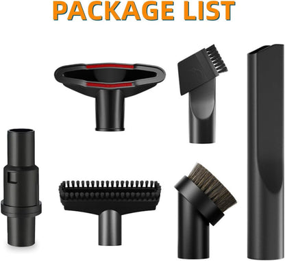 JEDELEOS Vacuum Attachment Kit for Shark Navigator NV351 NV352 NV356E NV357 NV360 and Rotator NV501 NV502 NV503 NV505 Upright Cleaner Series, 1 1/4" Accessories Set Brush Tool