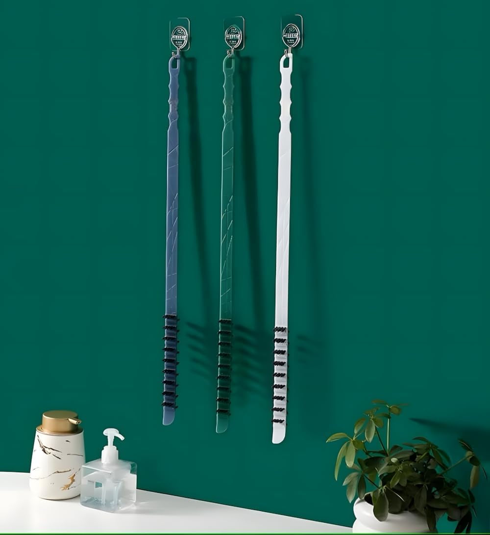 3 Pack Washing Machine Cleaning Brush - Deep Cleaning Tool for Washing Machine Drums, 0.8 * 23.6In, Durable & Flexible 360° Nylon Bristles for Effective Corners