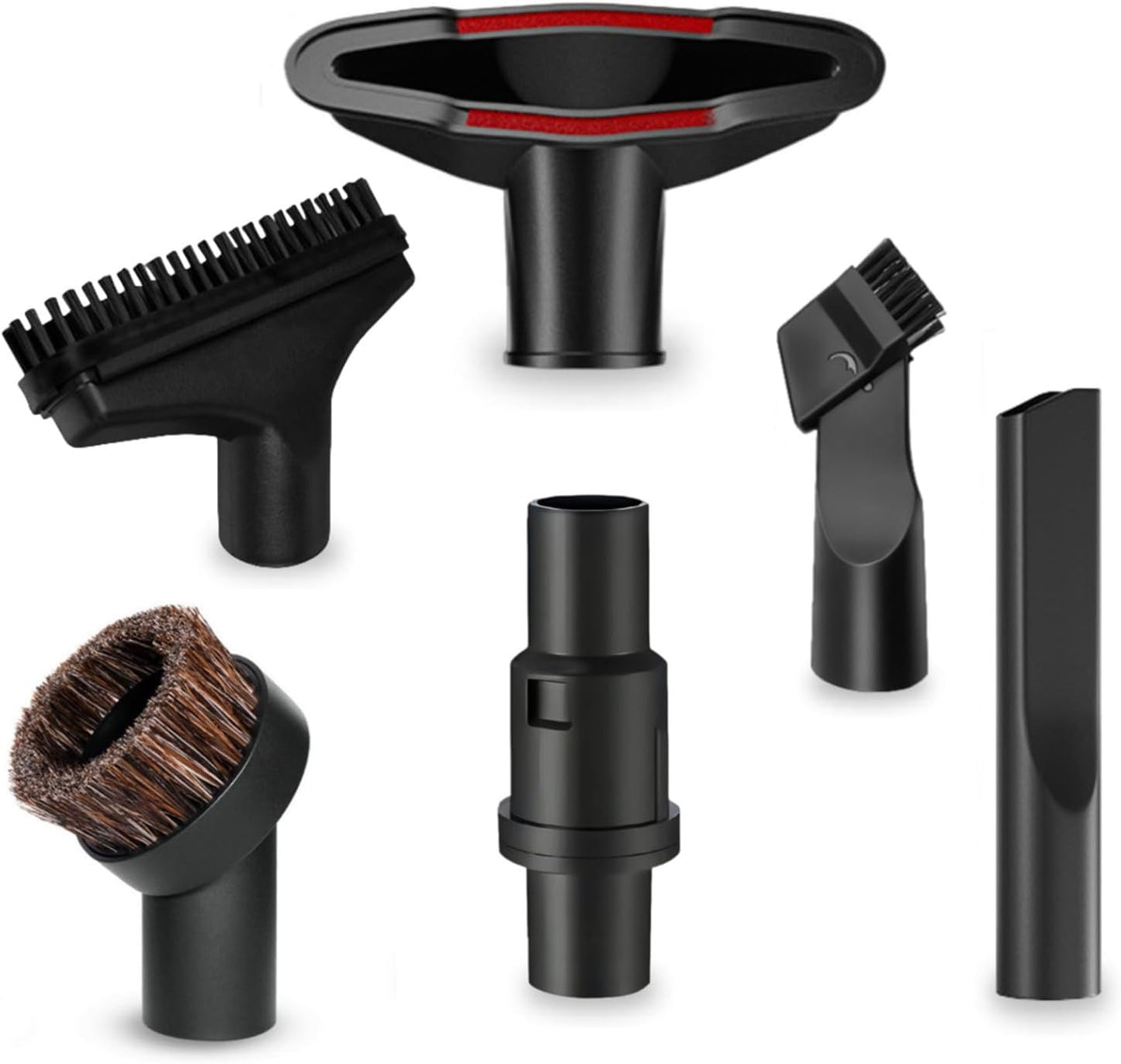 JEDELEOS Vacuum Attachment Kit for Shark Navigator NV351 NV352 NV356E NV357 NV360 and Rotator NV501 NV502 NV503 NV505 Upright Cleaner Series, 1 1/4" Accessories Set Brush Tool