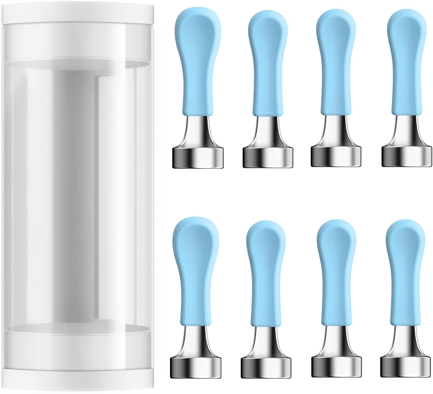 Bebird Replacement Tips Ear 8 Pieces Waterproof Silicone Ear Spoon for Ear Wax Removal Endoscope BEBIRD Original Ear Cleaner Tips Set for W3/R3/T15/X3/X17 Pro/D3Pro/T5/R1(Dia. 3.5Mm)