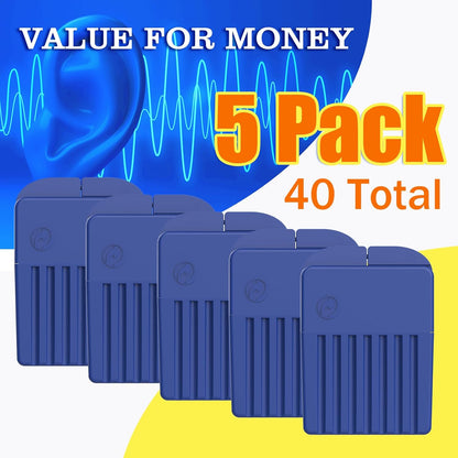 (40 Pcs) Starkey Hearing Aid Wax Guards Filters, Hear Clear Accessories for Starkey, Hearing Aid Replacement Parts Supplies Cleaning Kit, Ear Removal and Replacement Cerumen Schutz Cleaning Tool